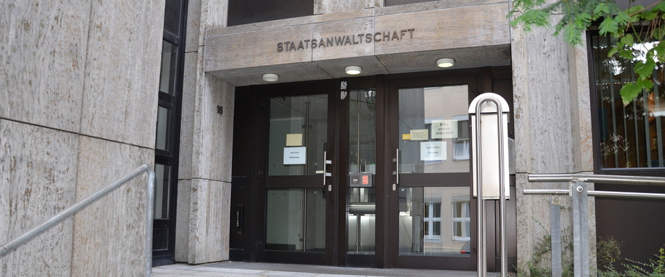 Eingang Staatsanwaltschaft